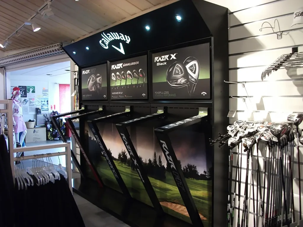 Calloway window display